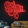 thumbnail image 3 of Handmadetneonsign Hair Salon Led Sign, Barber Neon Sign, Hair Studio Led Light, Hair Salon Neon, 3 of 5