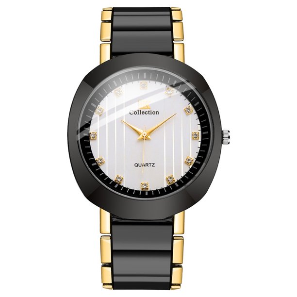 Reloj de moda para hombre, reloj de acero inoxidable, vestido informal, muñeca, joyería de cristal Wmkox8yii gfajkfgbkjabf372