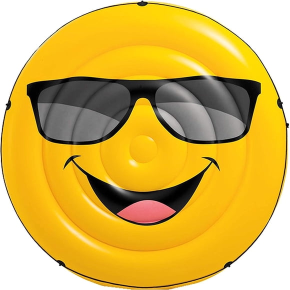 Colchon Inflable Emoji Cara Sonriente Intex 57254