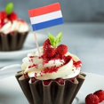 thumbnail image 3 of 100Pcs Flag Toothpicks Flags Cupcake Toppers Cake Topper Decorations Party Supplies, 3 of 4