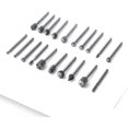 thumbnail image 4 of 20 Uds fresas rotativas Hss fresas rotativas herramienta de fresado accesorios de enrutamiento de carpintería herramienta rotativa vástago de 3mm para Dremel, 4 of 8