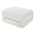 thumbnail image 1 of Dienrx 200*230Cm Extra Large Office Nap Fleece Blanket - Soft Warm Textured Cover | Cozy Blanket for Couch, Sofa, Bed, Adults, All-Season Use, 1 of 9