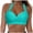 Z01-Mint Green, variant on Women Halter Bikini Tops Push Up Retro Bathing Suits Padded Swimsuit Top Only No Bottom (Army Green, XXL)