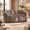 Brown, variant on Two Seater Floor Lazy Sofa for Living Room Bedroom, Ultra Soft Fluffy Bean Bag Chair for Adults, Cozy Reading Chair with Filler, Plush Faux Fur Loveseat Bean Bag Sofa for Apartment Dorm, Beige