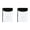 Black*2, variant on Document Pouch with Velcro Button & Label,11 Holes Expandable Dividers,Binder Folders with Pockets for 2/3/4 Ring,Loose-Leaf Transparent Binder Organizer for School Home Office