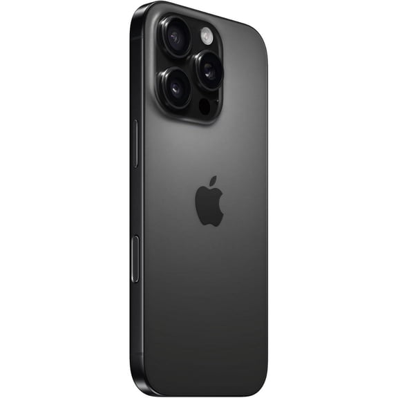 Restored Apple iPhone 16 Pro - Carrier Unlocked - 128GB Black Titanium (Refurbished)