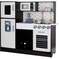 thumbnail image 1 of TOOKYLAND Wooden Play Kitchen Set - Pretend Cooking Playset with Toy Oven, Stove, Sink, Microwave, Accessories; For Kids 3 Year Old +, 1 of 9
