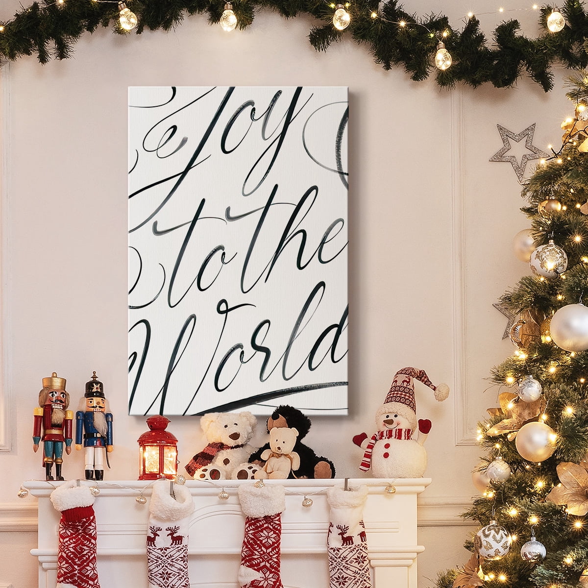 Joy To The World- Gallery Wrapped Canvas