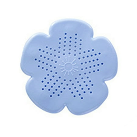 

Xinqinghao Kitchen Bathroom Anti Clogging Silicone Drain Sink Sewer Debris Filter Net PK Light Blue