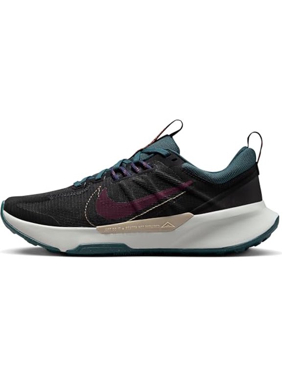 Women's Running Low, Black Night Maroon Deep Jungle, 9.5