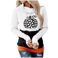 thumbnail image 1 of Sudadera con capucha de manga larga con cuello redondo y estampado de moda para mujer Fridja  fjkfkj5226, 1 of 5