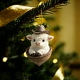 thumbnail image 1 of Adorno Navideño de Animales Del Bosque de 8 Cm | Colgante Navideño de Acrílico | Decoración Caprichosa de Animales Del Bosque | Regalo Ideal | Versátil para Coronas y Centros de Mesa, 1 of 5