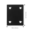 thumbnail image 2 of 5 Pcs Plaque de Réparation Support d'Angle en Fer pour Armoire Support Mural, 2 of 8