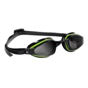 Aqua Sphere K180+ Clear Lens Swim Goggles - Black & Silver
