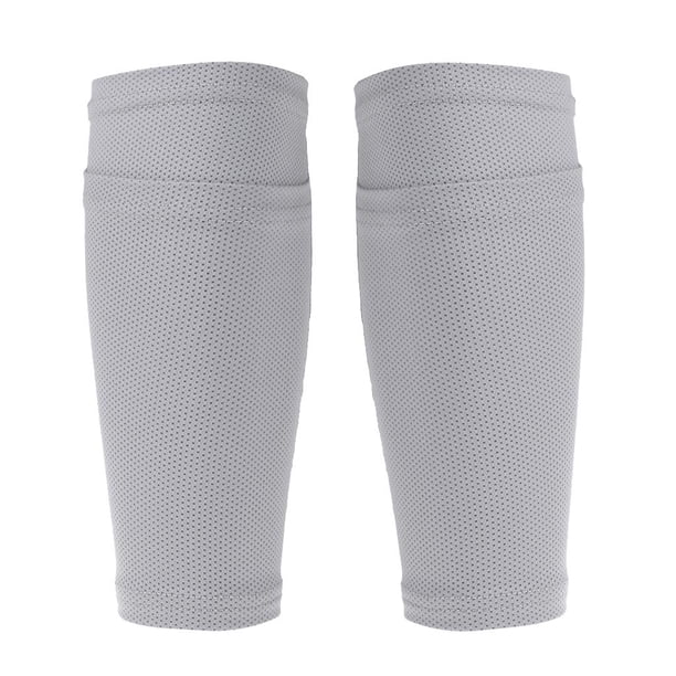 Calcetines de Compresión Shamjiam Manga de Pierna Soporte L Gris