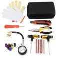 thumbnail image 1 of Kit de Réparation de Pneu de Voiture Bouchon Outils de Crevaison de Pneu Urgence pour Bandes de Pneu Colle de Remuer Outil de Réparation Kit Accessoires de Voiture, 1 of 1