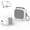 White, variant on Case for Buds 4 Pro with Built-in Stand, Premium Material Compatible with Galaxy Buds 4 Pro/Buds 4, Wireless Charging Support, Includes Carabiner for Easy Carry (White)
