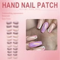 thumbnail image 3 of RAGUPEL 24Pcs Glue on Nails for Women,Rhinestone-Studded Coffin Nails Tips,Silver Sequins Best Press on Nails,Press on Nails Long for Photoshoots,Stage Or Red Carpet,Style2, 3 of 7