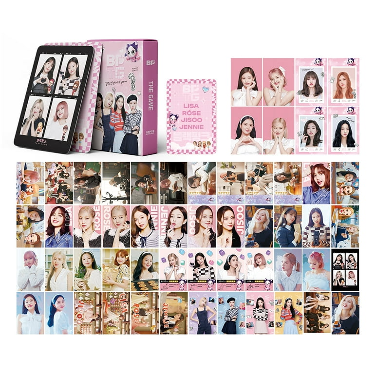 5 Pack/275 Pcs Blackpink Lomo Card Kpop Photocards Greeting Card