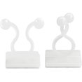 thumbnail image 1 of Pinzas para plantas, pinzas autoadhesivas para sujetar plantas de jardín para plantas trepadoras con pegatinas de clip (100 piezas) Adepaton LKX-0620, 1 of 4