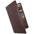 thumbnail image 5 of Moga Genuine Leather Men's Deluxe Bifold Multi Credit Card Case ID Wallet (Brown), 5 of 6