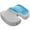 Gray, variant on Node Gel-Enhanced Memory Foam Seat Cushion, Black Velour Ergonomic Orthopedic Comfort Pad, Ideal Pillow for Office Desk Chair, Wheelchair, Car & Truck