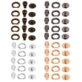 thumbnail image 1 of 20pcs D Ring Rivets Iron Alloy Round Head Screw Rivets with Pull Rings 4 Colors DIY Accessory Leather Craft Screw Rivets, 1 of 14