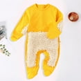 thumbnail image 3 of WOYY One-Piece Footies for Baby Newborn Infant Jumpsuit Mop Floor Full Romper, Sizes 18-24M, 3 of 3
