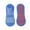 Blue, variant on Silicone Soles Floor Socks Anti-slip Trampoline Socks 1 Pair Unisex Floor Socks with Anti-skid Silicone Grip Bottom Solid Color High Elasticity Sweat Black