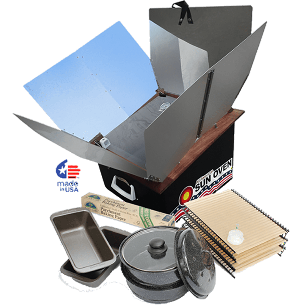 Sun Oven Solar Energy All American Sun Oven with Dehydrating Accessory