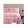 thumbnail image 4 of Blancos Xtellar Ultra Suaves Premium Juego de sábanas Doble Candy Estampado Color Rosa, 4 of 5