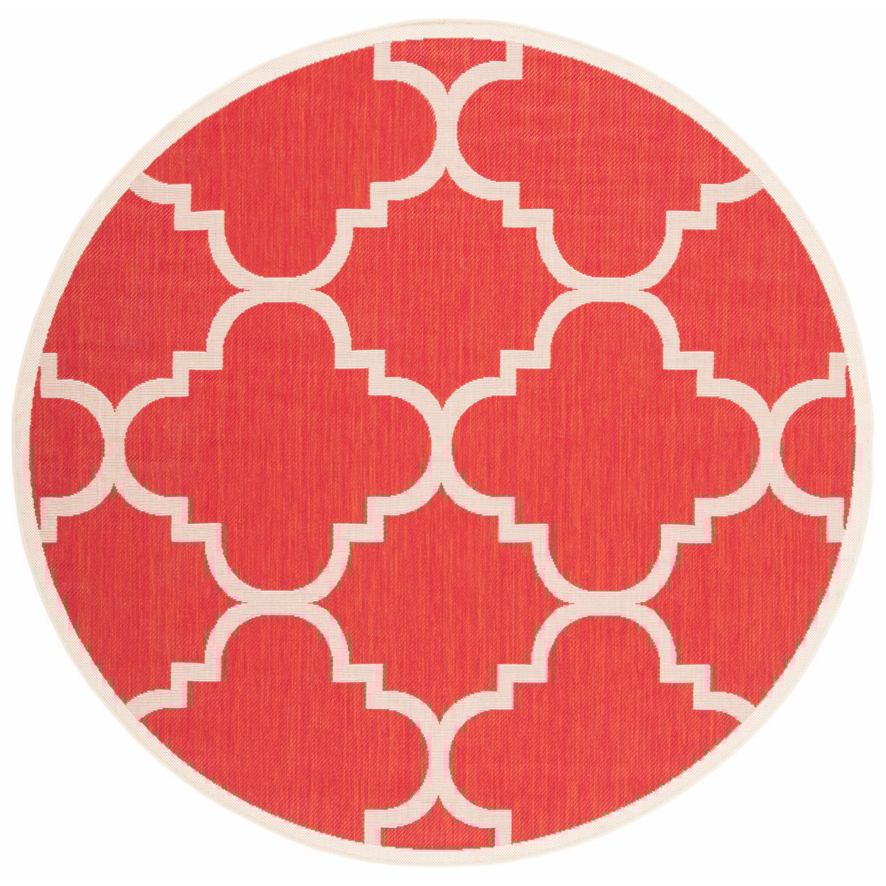 thumbnail image 3 of SAFAVIEH Courtyard Becky Geometric Indoor/Outdoor Runner Rug, Red, 2'3" x 8', 3 of 10