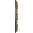 thumbnail image 4 of Ekena Millwork 12 1/4"OD x 7 1/2"ID x 7/8"P Ribbon with Bow Ceiling Medallion (Fits Canopies up to 7 1/2"), Hand-Painted Mississippi Mud, 4 of 6