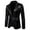 N-Black, variant on Men's 3D Sequin Suit Mens Linen Suit Printed Pocket Lapel Button Men Suite Up Suit Style Tan Suits for Men Three