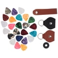 thumbnail image 4 of Guitar Pick,28Pcs Guitar Pick Set Guitar Accessory Acoustic Music Picks Built to Last, 4 of 8