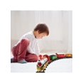 thumbnail image 2 of Christmas Electric Train Set Safe Realistic Railway Train Battery-Powered Santa Claus Train Toys Ornaments for Kids Gift, 2 of 11