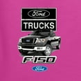 thumbnail image 2 of Wild Bobby, Ford Trucks F150 Pickup, Cars and Trucks, Front and Back Unisex Crewneck Graphic Sweatshirt, Fuschia, 4X-Large, 2 of 4