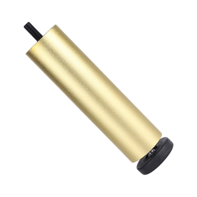 Monstrate Patas de metal innovadoras y ecológicas para muebles Patas de muebles de alta calidad Decoración del hogar dorado, 1 25 cm
