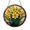 Acrylic 3.5 Inch, variant on Bright Yellow Daffodils Stained Glass Suncatcher with Spring Floral Design, Cheerful Window Hanging Decor Bringing Warm Light to Home Spaces