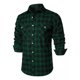 thumbnail image 2 of Camisas Casuales A Cuadros De Franela De Corte Regular Para, 2 of 7