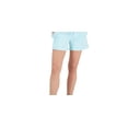 thumbnail image 2 of ID Ideology Womens Drawstring Fleece Shorts Blue S, 2 of 6