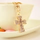 thumbnail image 5 of Decoración del Llavero Colgante de Cristal Cruz Cristiana, 5 of 8