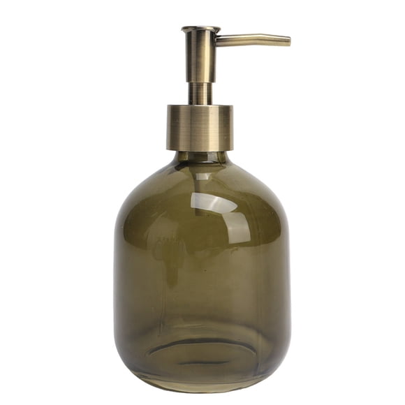 Dispensador de Jabón Hometrends Verde Olivo Vidrio