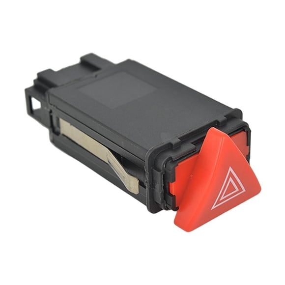 Interruptor de lámpara de peligro, botón pulsador, interruptor de lámpara de advertencia, apto para A3 Hatchback 8L0941509J 1996-03, piezas de vehículo shamjiam Interruptor de luz de coche