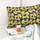 thumbnail image 4 of Fotbe Sunflowers Funda de Almohada Decorativa Estilo Occidental, Lujo en Algodón, Fundas para Almohadas King, Cojín Estampado para Decoración del Hogar-16"x24", 4 of 6