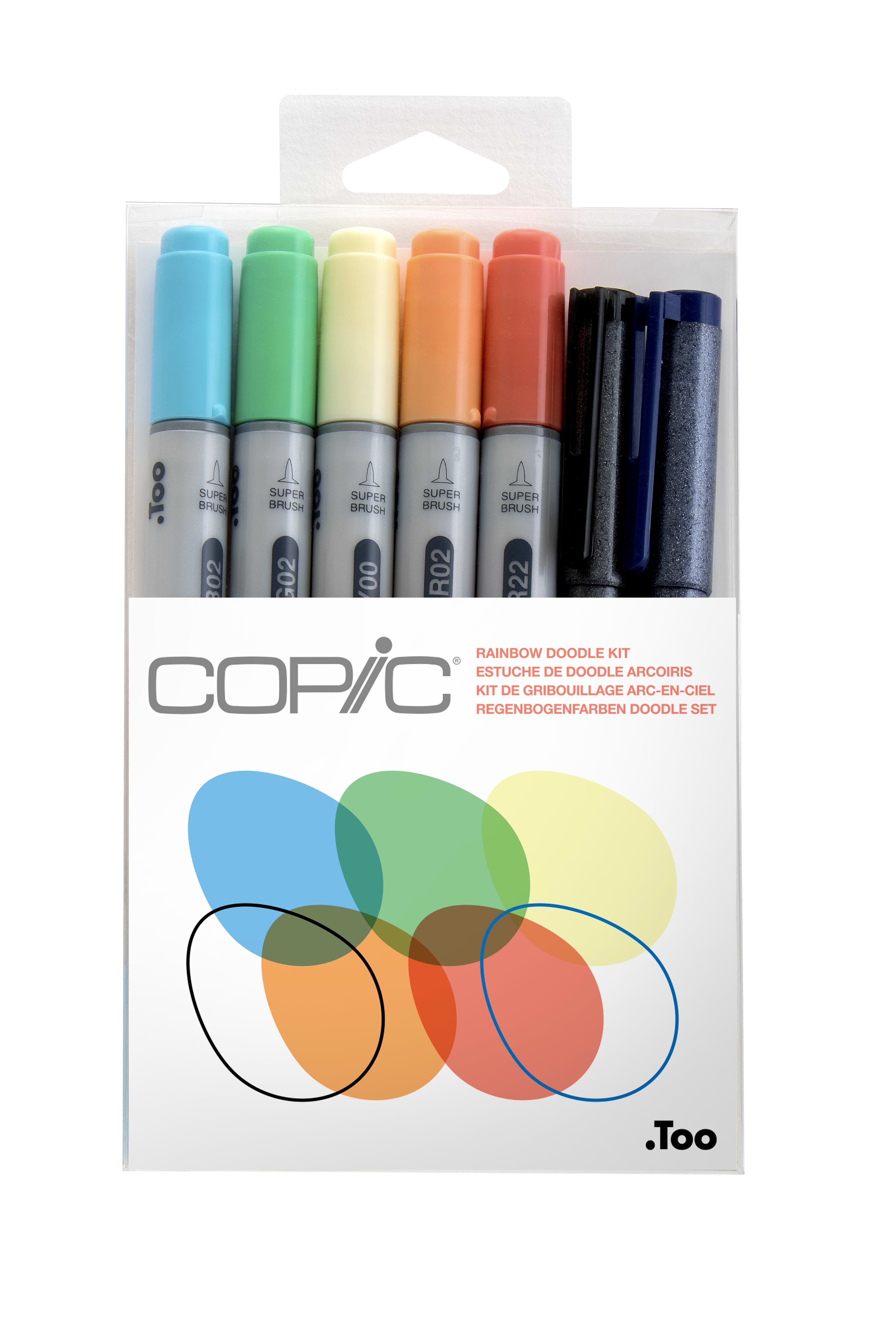 Copic Sketch Set, 36-Colors, Basic - Walmart.com