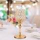 thumbnail image 5 of 2 Uds Candelabros de Cristal Decorativos Candelabros de Pilar Adornos de Decoración yotijar Portavelas de cristal, 5 of 9