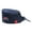 Navy Blue, variant on D-GROEE ECG Heart -Shaped Embroidery Working Caps with Buttons Adjustable Bouffant Hats Multicolor Tie Scrub Caps