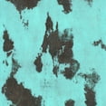 thumbnail image 1 of Ahgly Company Machine Washable Indoor Square Abstract Turquoise Blue Modern Area Rugs, 3' Square, 1 of 4
