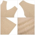thumbnail image 5 of GymChoice Womens Summer Tank Tops,V Neck Sleeveless Tank Tops,Sweaters Vest Casual Knit Pullover Tank Tops Cami Shirt, 5 of 6